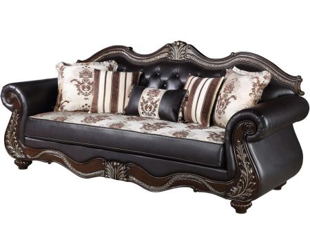 MAXIMUS SOFA FRAME, CUSHION, ARMS, LEGS & 5 PILLOWS Hot on Sale